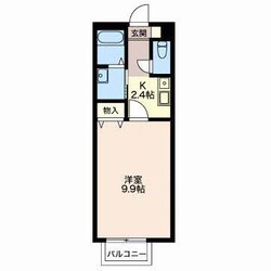 河原田駅 徒歩10分 2階の物件間取画像